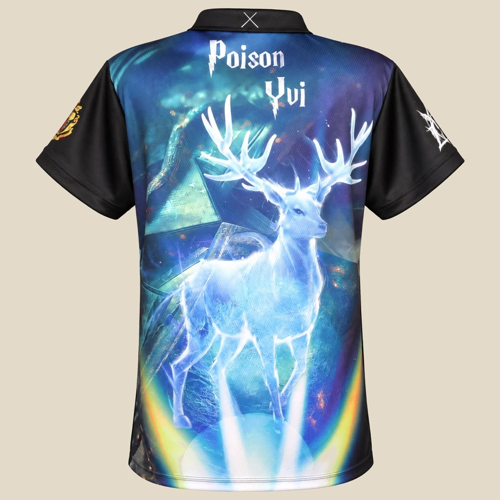Dart Sport Shirt Frauen, Rückseite