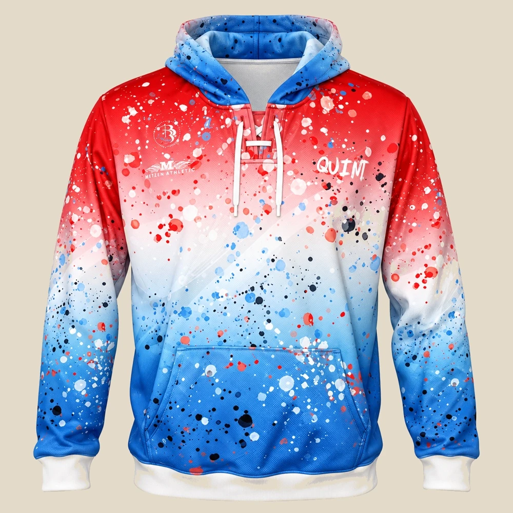 Dart Hoodie mit Kängurutasche, Vorderseite