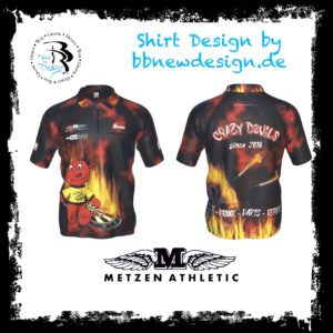 Dart Shirt Design für Metzen Athletic